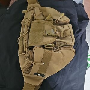Tactical Brown Men's Bag